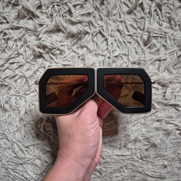 Adam Selman X Le Specs Sunglasses Retro Avant Garde Chic 80s Celebrity ✨️? main image 4